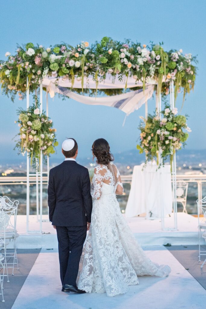 Animation houppa mariage juif avec violoniste